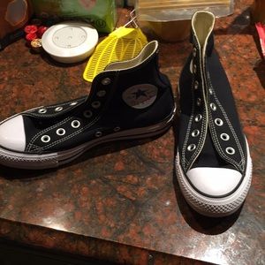 Never been worn converse high top